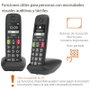 Gigaset E290 Duo Teléfono Inalámbrico Negro